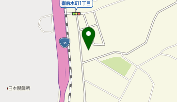 菓子工房モンパリの地図画像