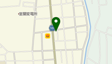コインランドリーアップルの地図画像