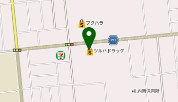 ツルハドラッグ 札内あかしや店の地図画像
