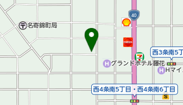 キャンドルの地図画像