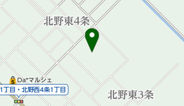 鷹栖町図書室 北野分室の地図画像