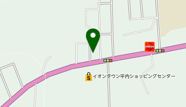 平内家族葬ホールファミリ庵こころの地図画像