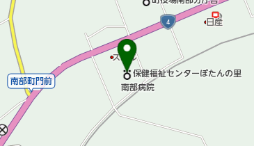 南部町商工会南部支所の地図画像