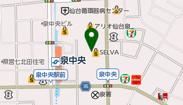 ラビアンセルバ店の地図画像