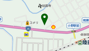 洋食・ぐーはっちの地図画像