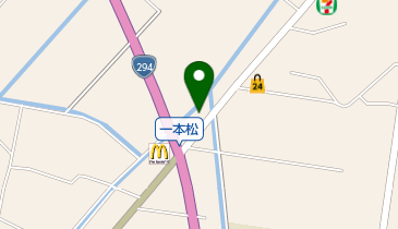 一本松整骨院の地図画像