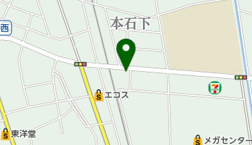 肉のいいずみの地図画像