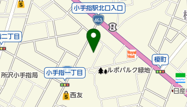 キュアはんなの地図画像