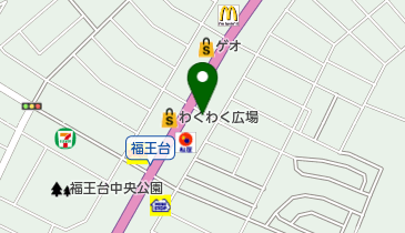 中華料理味華の地図画像