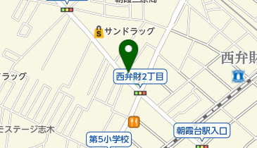 メディカルケア朝霞台鍼灸整骨院の地図画像
