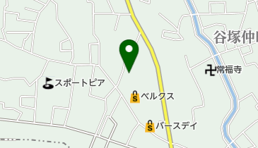 うさちゃんクリーニング ベルクス草加谷塚店の地図画像