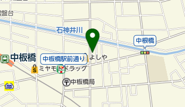 ぶらいと薬局中板橋店の地図画像