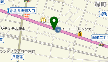 フットサルショップ・PANNAの地図画像