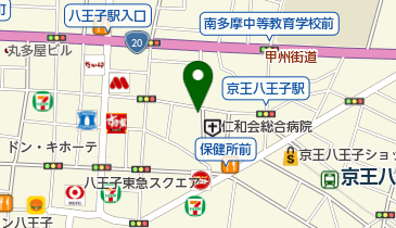 八王子メロン薬局の地図画像