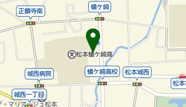 長野県高等学校文化連盟事務局の地図画像