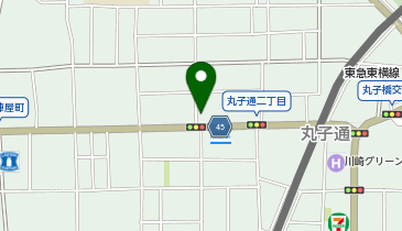 新丸子ペットクリニックの地図画像