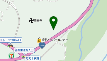 戸田酒販山梨万力店の地図画像