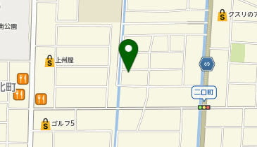 古美術松山の地図画像