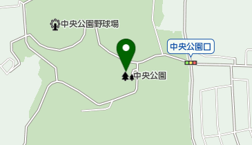 中央公園管理センターの地図画像