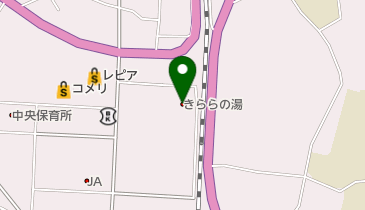 きららの湯若狭鍼灸院の地図画像