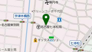 上前津薬局の地図画像