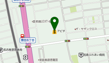 るなぱぁく名古屋南店の地図画像