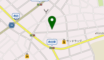 ふくろう薬局の地図画像
