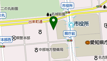 愛知県庁 県民文化局 県民生活課 課長の地図画像