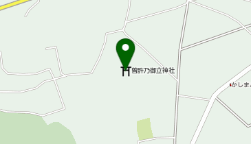 曽許乃御立神社の地図画像
