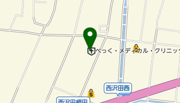 べっく・メディカル・クリニック内視鏡予約センターの地図画像