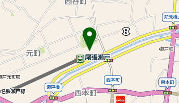 瀬戸市役所 まちづくり協働課 協働第3係の地図画像