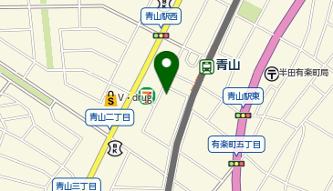 さくら半田店の地図画像