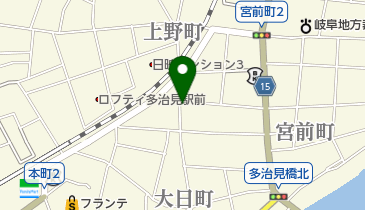 大衆ビストロポテの地図画像