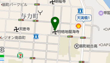 龍海寺の地図画像