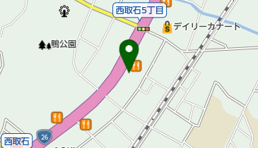 UniversalStar高石店の地図画像