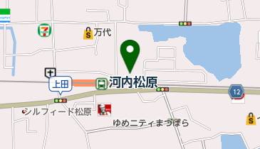 ブルードルフィンズアフタースクール河内松原校の地図画像