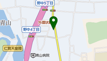 ペットショップパップハウスの地図画像