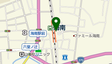 海南市観光協会の地図画像