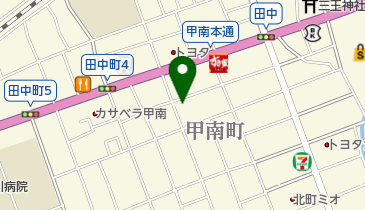 甲南やまゆり保育園の地図画像