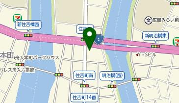 ライドスポーツ広島の地図画像