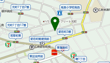 尾長児童クラブKCAの地図画像