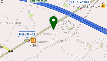 ザップ高陽店の地図画像
