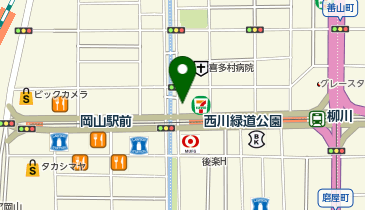 STAND1-1野田屋町店の地図画像