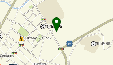 笠岡市役所 健康福祉部 まるごと支援推進課の地図画像