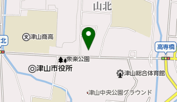 津山市役所 産業経済部 みらい産業課つやま産業支援センターの地図画像