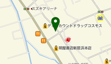 ギフトの石野新居浜店の地図画像