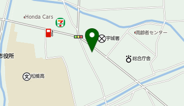 美容室ヴォートル・ボーテの地図画像