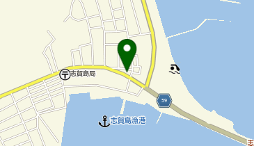 博多肉最強伝説志賀島店の地図画像