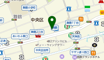 ちんだみ三線店福岡支店の地図画像