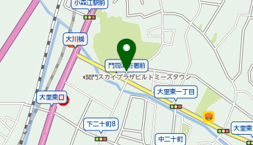 北九州市立 門司弓道場の地図画像